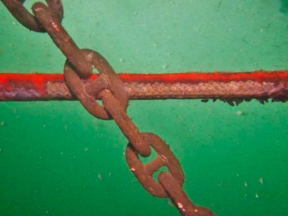 Abrasion on anchoring lines at the South Whidbey Harbor marina expansion are the result of an installation mistake
