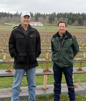 Ken Petry and Britt Fletcher are preparing for what they expect to be a busy harvest season.
