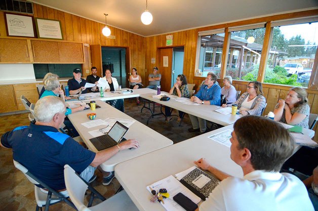 The Clinton Community Council discusses a proposal to lobby the state for the fourth 144-car ferry and overhead loading in Clinton. The group later voted unanimously to make the request.