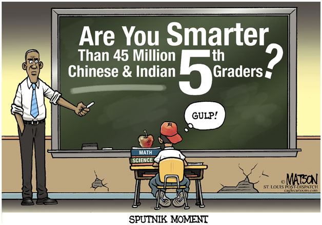 Today's cartoon is by RJ Matson