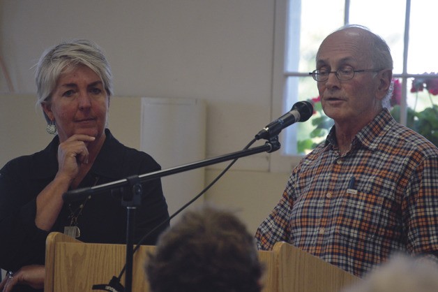 Greenbank Farm Management Group President Mike Stansbury and Executive Director Judy Feldman share plans for the future of the nonprofit group after it will no longer manage the farm.