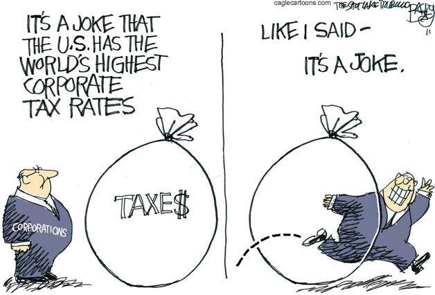 Today's cartoon is by Pat Bagley