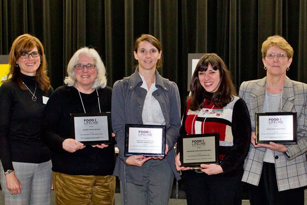 Kathy McLaughlin (right)
