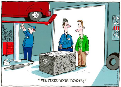 Today's cartoon is by Bob Englehart of The Hartford Courant.