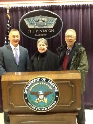 Citizens of Ebey’s Reserve members Ken Pickard