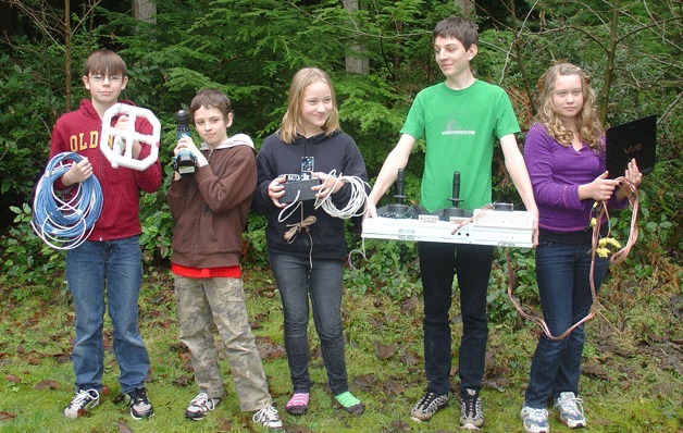 The South Whidbey ROV team is made up of Jake Papritz