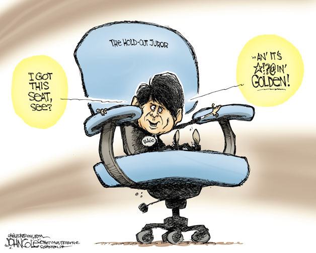 Today's cartoon is by John Cole