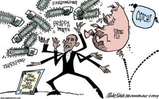 Today's cartoon is by Mike Keefe of The Denver Post.