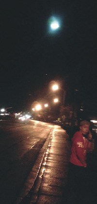 An image Christopher Cooper captured on his iPhone shows Jason Ellis prior to the fatal fight Nov. 17