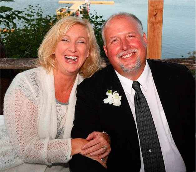 Pastor Garrett Arnold has been at Harborview Medical Center after falling Friday. He is pictured with his wife