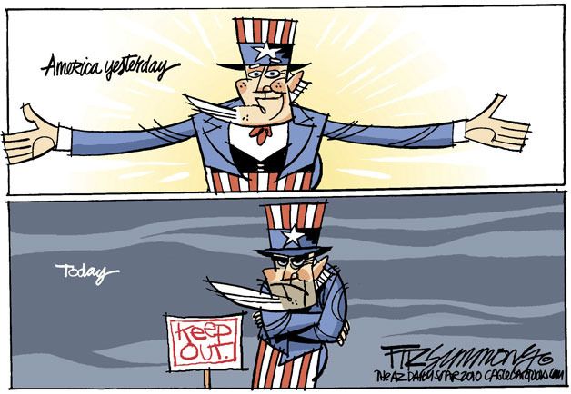 Today's cartoon is by David Fitzsimmons