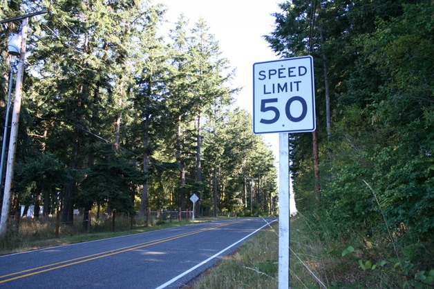 Hunt Road is one of several across Island County that will be part of a speed study this fall.
