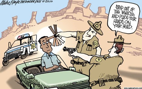 Today's cartoon is by Mike Keefe of The Denver Post.