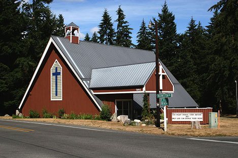 Historic Maxwelton church is back to its original color | South Whidbey  Record