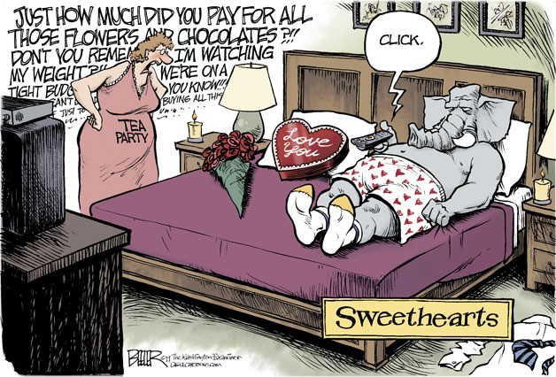 Today's cartoon is by Nate Beeler