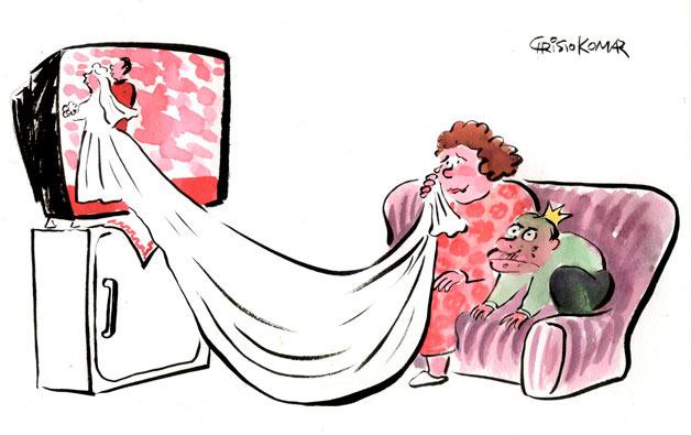 Today's cartoon is by Christo Komarnitski