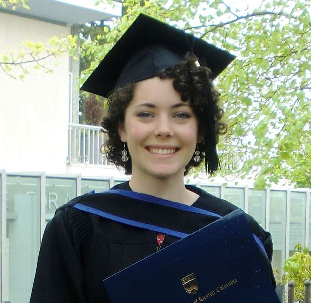Ahna Dunn-Wilder is a graduate of the University of British Columbia.