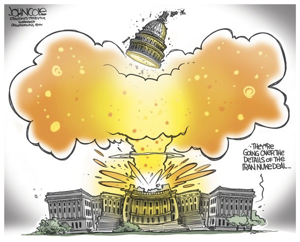 Today's cartoon for Monday, July 20, 2015