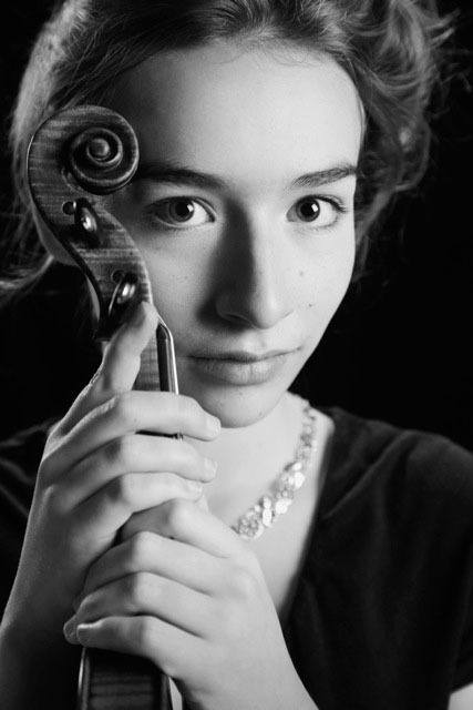Violinist Gloria-Ferry Brennan gets ready for a busy month of performances and competition.