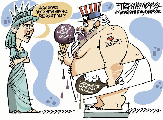 Today's cartoon is by David Fitzsimmons of The Arizona Star.