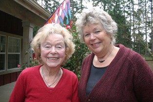 Evelyn Transeth and her daughter Paula Pugh