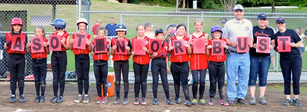 The 9/10-year-old All-Stars of Central/South Whidbey are headed to Asotin in southeast Washington for the state Little League tournament. They won all three of their District 11 games by 10 or more runs.