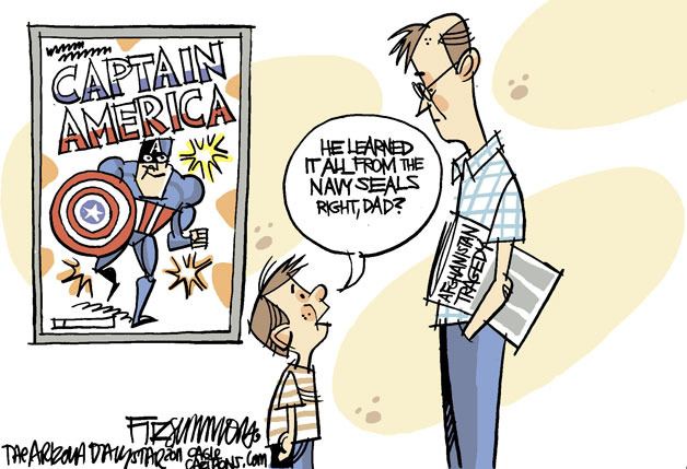 Today's cartoon is by David Fitzsimmons of The Arizona Star.