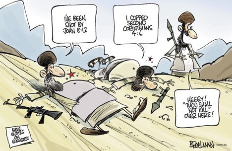 Today's cartoon is by Peter Broelman of Australia.