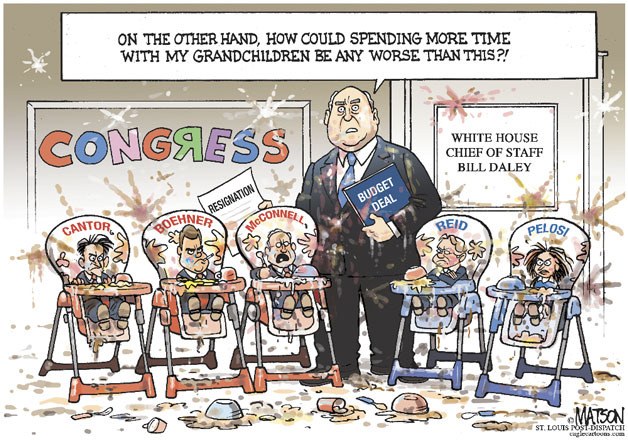 Today's cartoon is by RJ Matson