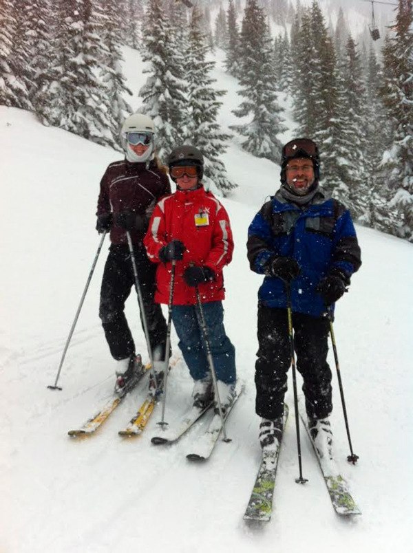 Some skiers who used the SnowRider bus from South Whidbey enjoy the slopes last year. The program through the Parks and Recreation District gets people to the mountains for winter recreation.