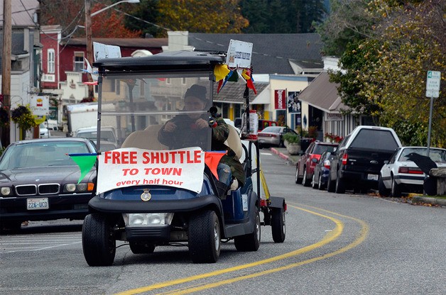 Island County is considering approving rules that would allow the use of golf carts on rural county roads.