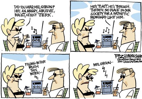 Today's cartoon is by David Fitzsimmons