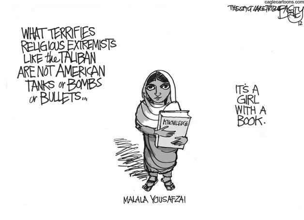 A tribute to Malala Yousafzai