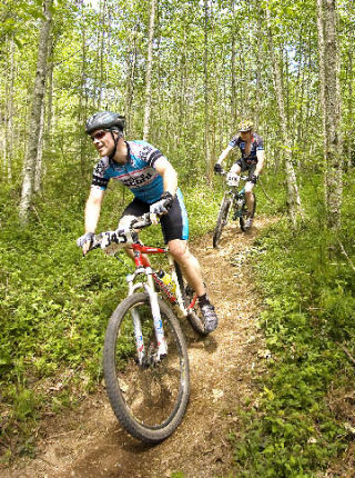 At Sunday’s Mudder mountain bike race