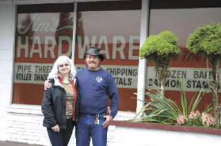 Becky and David Bell are the new owners of Jim’s Hardware in Clinton. Apart from some new stock items