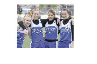 The 2008 state track champions in the 800-meter relay are McKenzie Walker