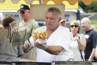 What’s a street fair without curly fries? Luckily