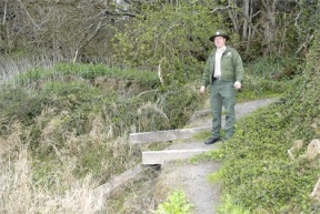 Park Ranger for South Whidbey State Park Jon Crimmins