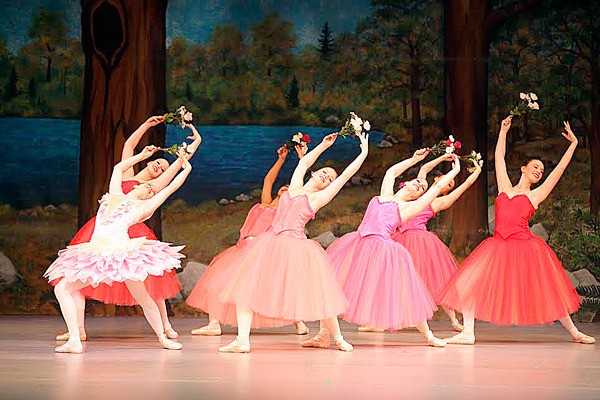 Dancers perform during the 2013 season of “The Nutcracker” by Whidbey Island Dance Theatre.
