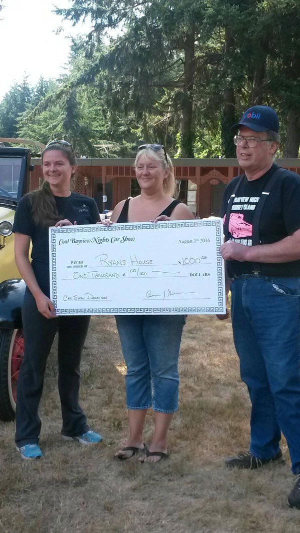 An organizer of the Cool Bayview Nights Car Show