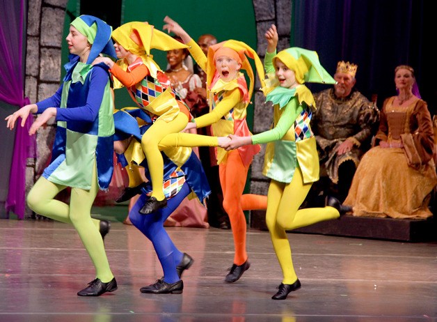 A scene from WIDT’s 2012 performance of “Cinderella.”
