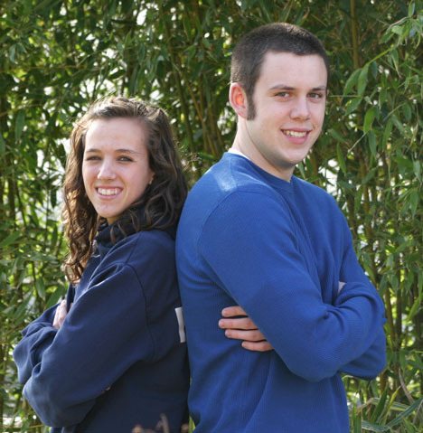 Falcon track stars Laura Barrow and Jon Poolman are looking forward to winning performances in hurdles and the 100-meter dash this spring.
