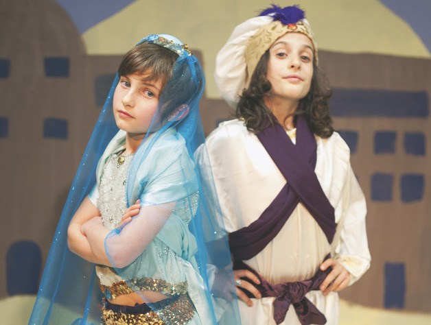 Natalie Rodriguez as Princess Jasmine and Drew Aposhyan plays Aladdin