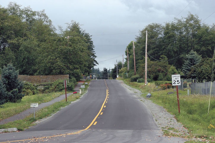 County planners say Myrtle Avenue could become the new community center for Freeland. Lots along the two-lane street are largely undeveloped.