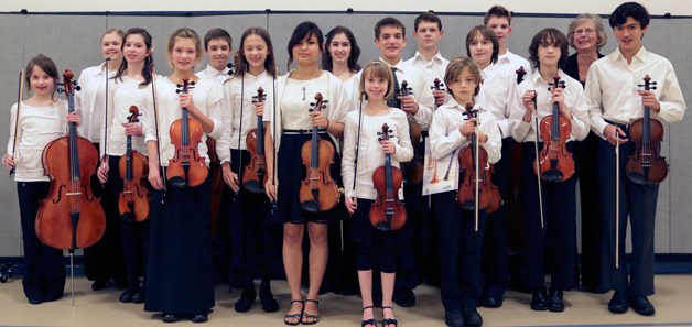 Youth string group notes St. Patrick’s Day on Whidbey