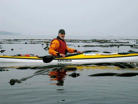 Kurt Hoelting kayaks his way through the areas in and around the Puget Sound during 2008. He also walked and biked that year