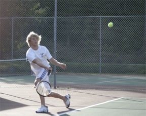 South Whidbey senior Jason Craig highlight a tennis block party this Saturday.