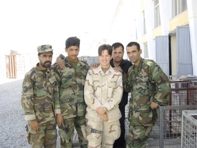 Petty officer Haffner spent the 9/11 anniversary in Afghanistan. She is stationed at Naval Air Station Whidbey Island.