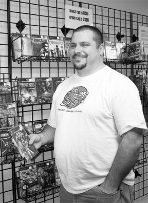 Dan Winn moved from out of state to open his own game store