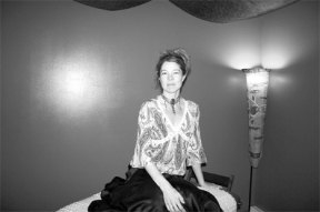 Andrea Binder offers Reiki massage at Ken's Korner.